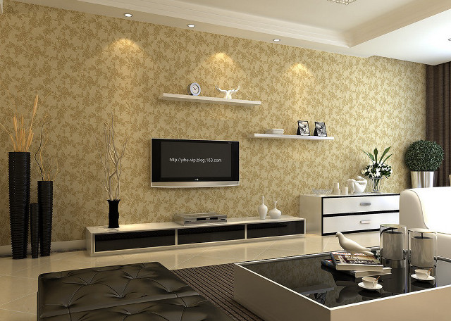 Living room television couch center free wallpaper for desktop - medium preview image