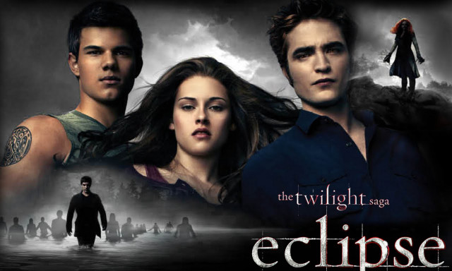 Twilight eclipse movie poster gothic free wallpaper for desktop - medium preview image