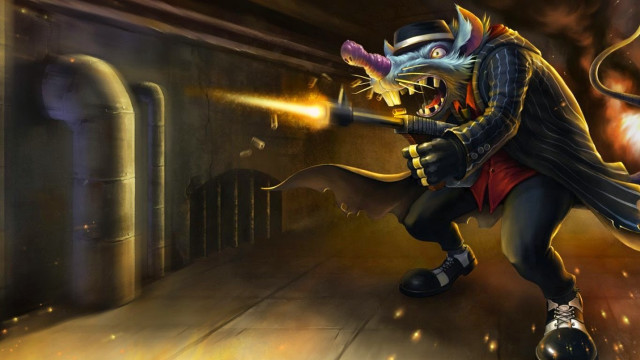 Cartoon demon character long tail free wallpaper for desktop - medium preview image