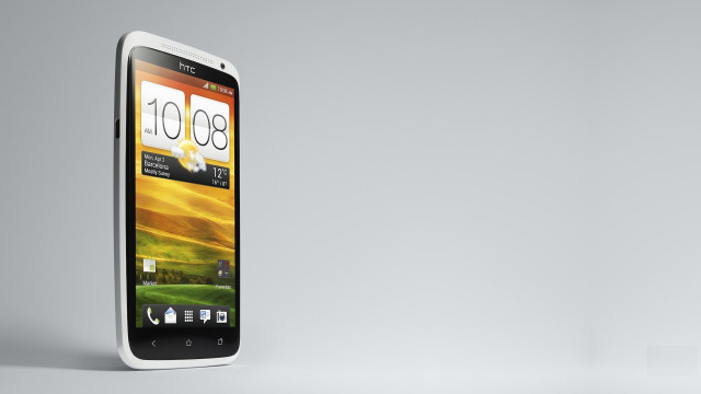 White htc phone gradient background free wallpaper for desktop - medium preview image