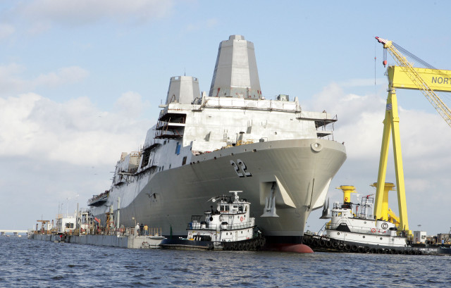 Cloud mountain ocean ship sky free wallpaper for desktop - medium preview image