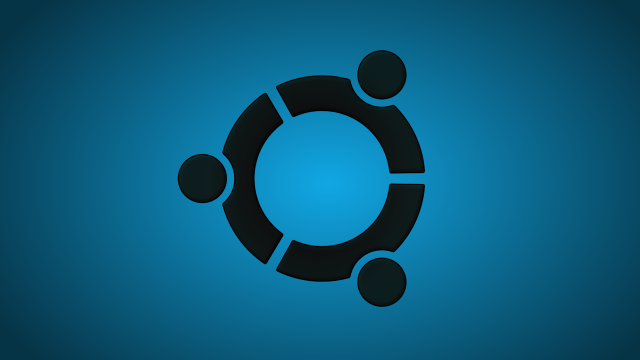 Blue black circle people center free wallpaper for desktop - medium preview image
