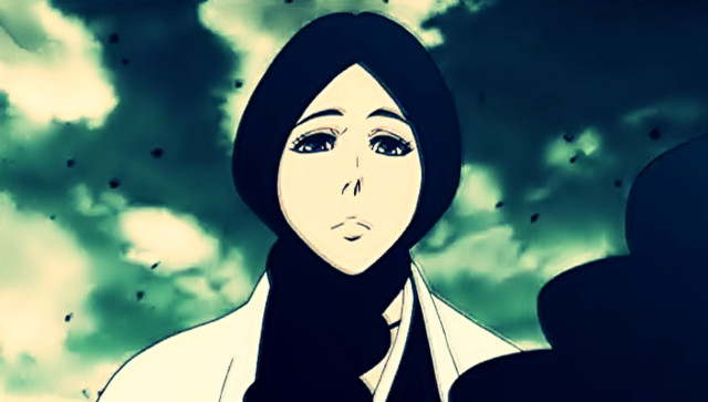 Woman whitecoat blackscarf cloudysky blackcat free wallpaper for desktop - medium preview image