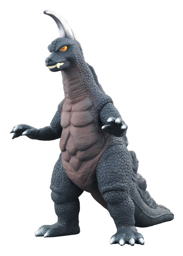 Toy godzilla standing hind legs free wallpaper for mobile - medium preview image
