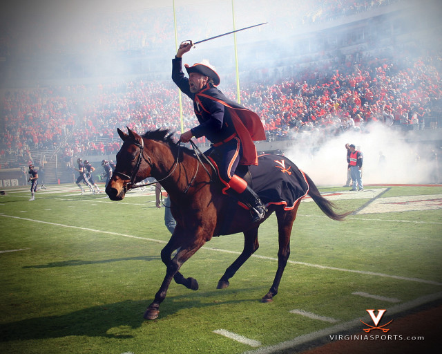 Man red black uniform horse free wallpaper for desktop - medium preview image