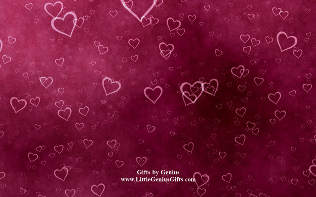 Pink white hearts background drawing #2 free wallpaper for desktop - medium preview image