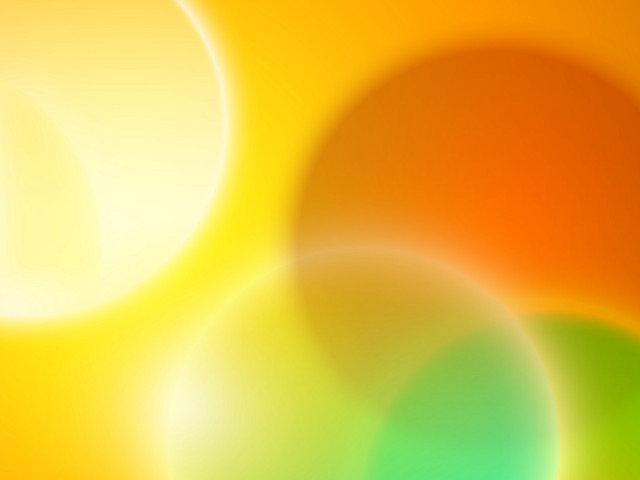 Blurry yellow green background circles #4 free wallpaper for desktop - medium preview image