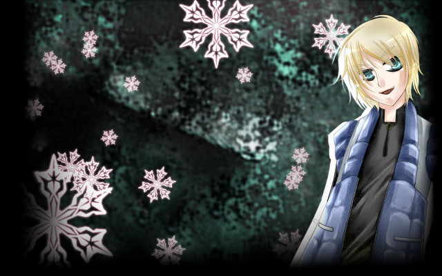 Man snowflake background snowflakes black free wallpaper for desktop - medium preview image