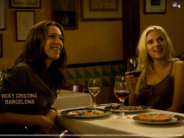 Women wine table food friends free wallpaper for desktop - medium preview image