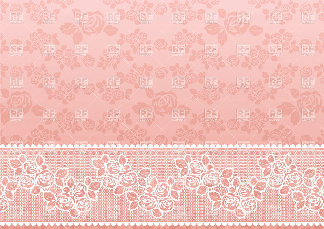 Pink background white lace flowers free wallpaper for desktop - medium preview image