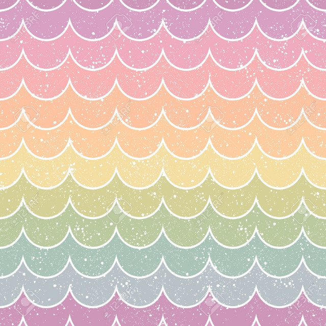 Rainbow white background waves dots free wallpaper for tablet - medium preview image
