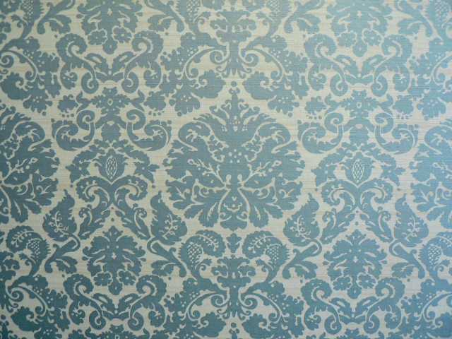 Blue white wallpaper pattern flower free wallpaper for desktop - medium preview image