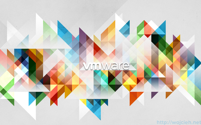Colorful vmware logo background triangles free wallpaper for desktop - medium preview image