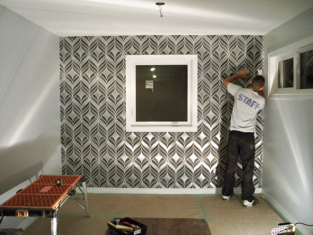 Man painting wallpaper window op free wallpaper for desktop - medium preview image