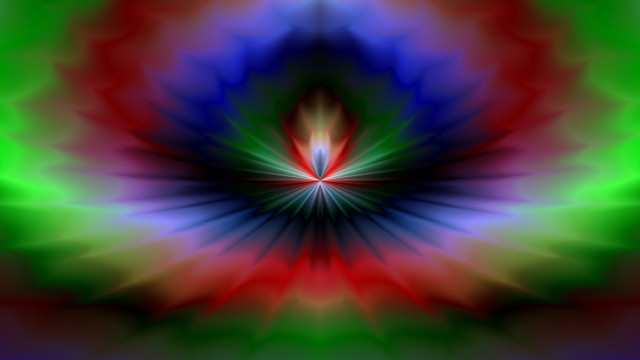 Colorful flower with a red free wallpaper for desktop - medium preview image