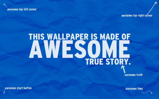 Blue poster quote says image free wallpaper for desktop - medium preview image
