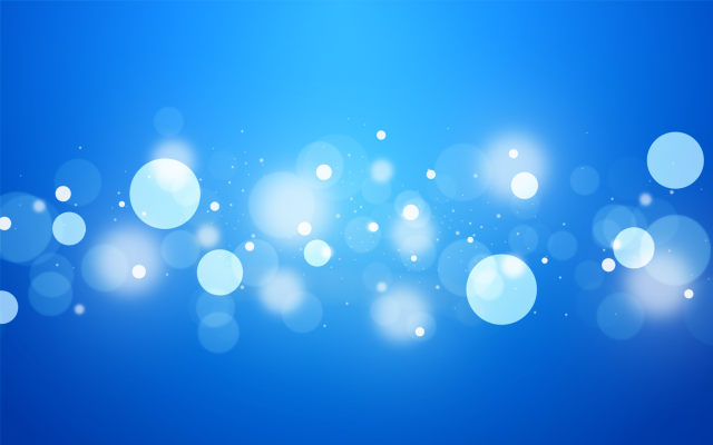 Blue background white circles blurry free wallpaper for desktop - medium preview image