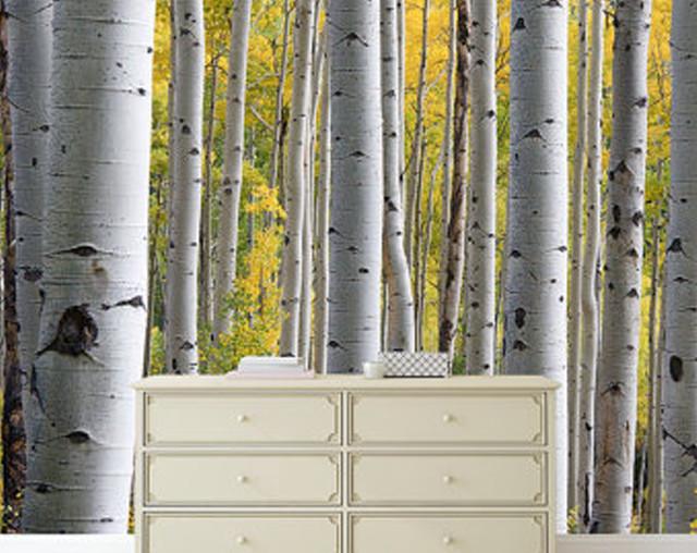 Dresser forest mural wall trees free wallpaper for desktop - medium preview image