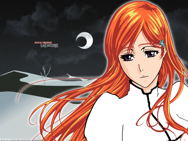 Girl red hair white shirt #3 free wallpaper for desktop - medium preview image