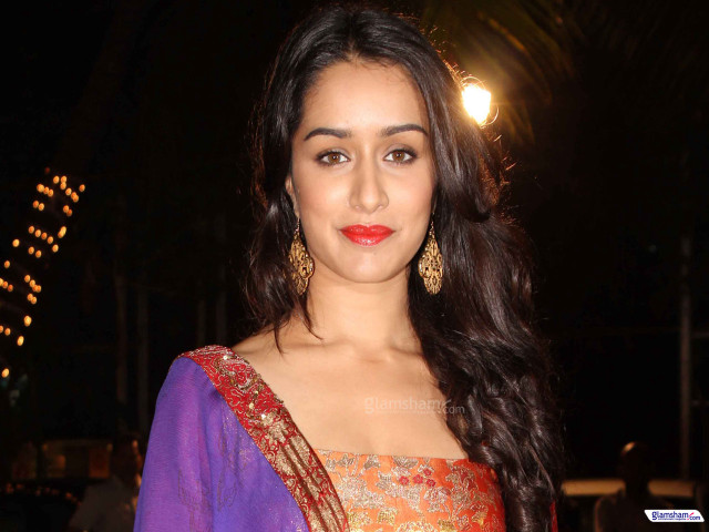 Woman purple orange dress night free wallpaper for desktop - medium preview image