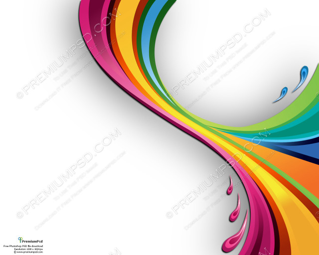 Colorful abstract background water drops free wallpaper for desktop - medium preview image