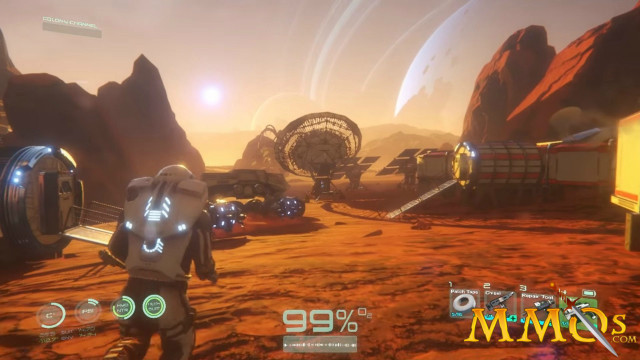 Sci fi game screenshot character free wallpaper for desktop - medium preview image