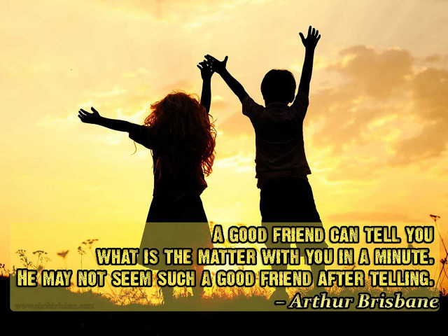 Sunset quote two people standing free wallpaper for desktop - medium preview image