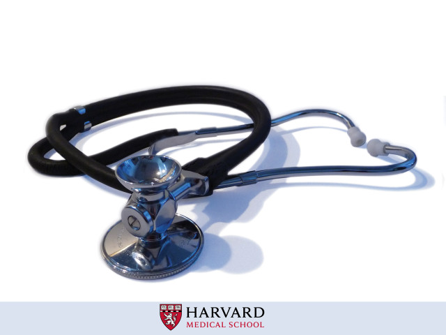 Stethoscope side red white logo free wallpaper for desktop - medium preview image