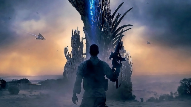 Man dragon structure rider shoulder free wallpaper for desktop - medium preview image