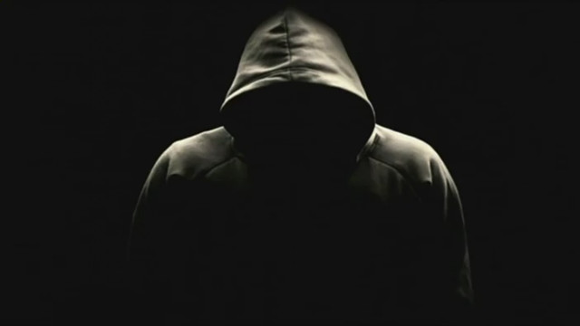 Person hooded jacket dark hood free wallpaper for desktop - medium preview image