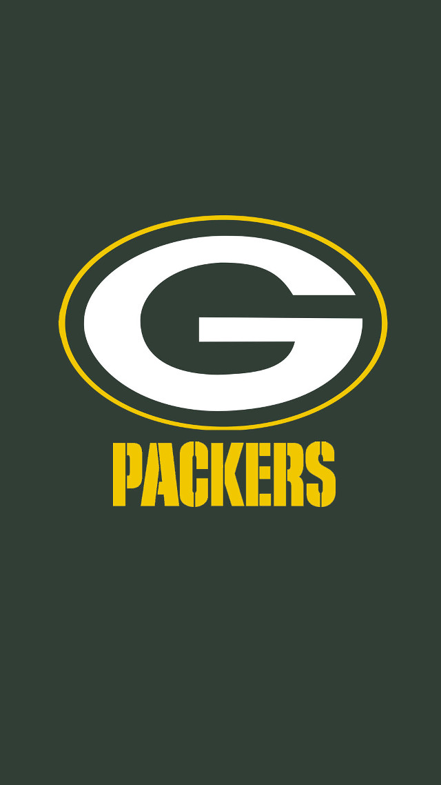 Green bay packers logo yellow #2 free wallpaper for mobile - medium preview image