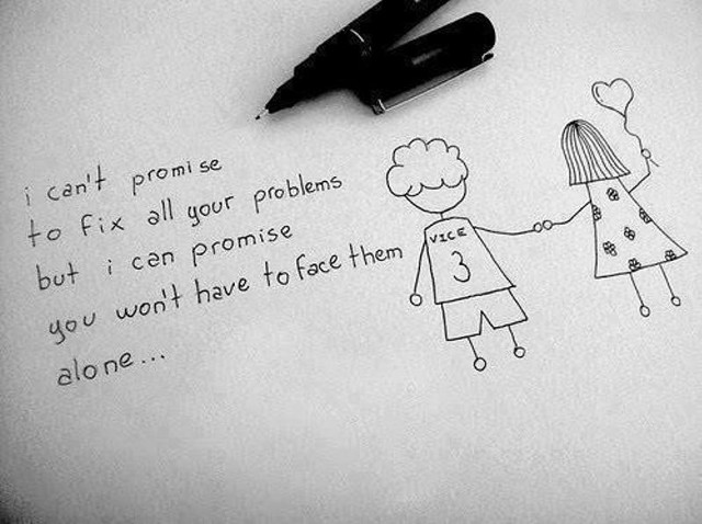 Girl boy holding hands drawing free wallpaper for desktop - medium preview image