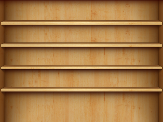 Wooden shelf three shelves red #2 free wallpaper for desktop - medium preview image