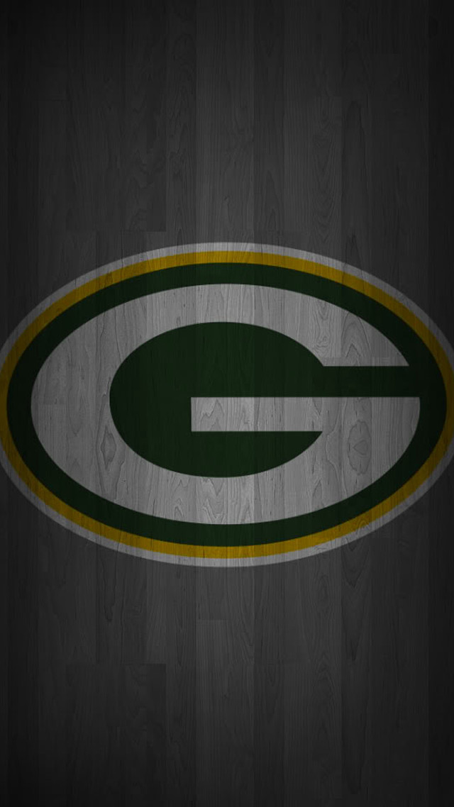 Green bay packers logo wooden free wallpaper for mobile - medium preview image