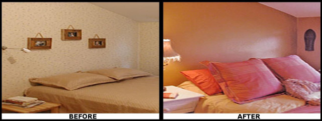 Bedroom bed nightstand pictures wall free wallpaper for desktop - medium preview image