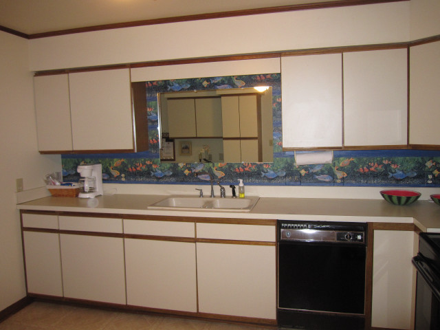 Kitchen sink dishwasher mirror arts free wallpaper for desktop - medium preview image