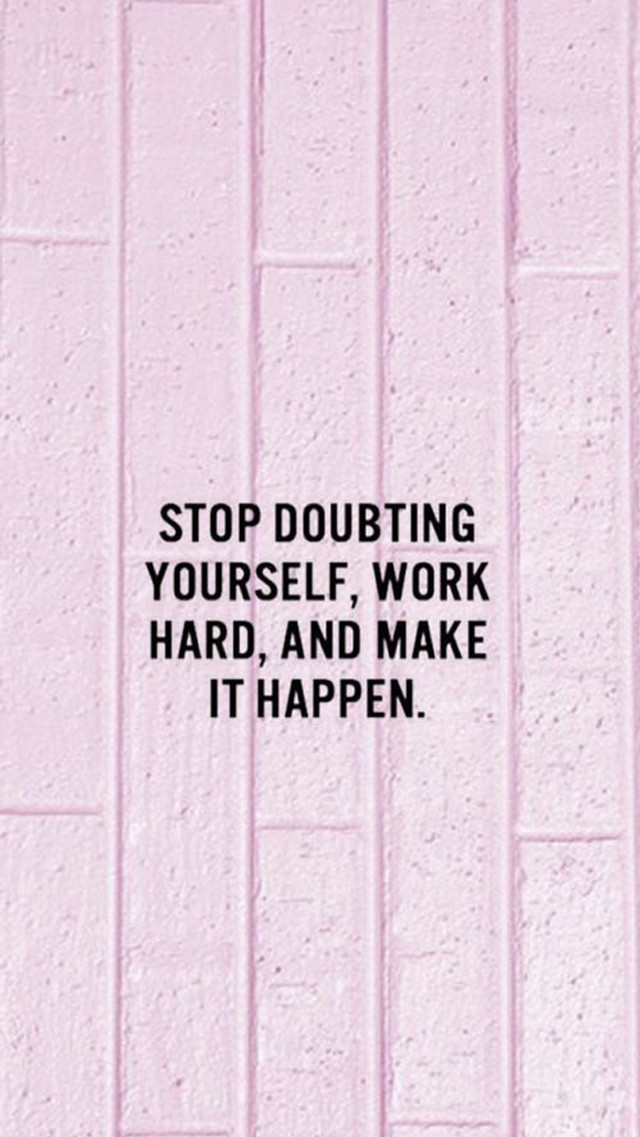 Pink wall quote says image free wallpaper for mobile - medium preview image