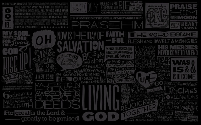 Black white poster words graphic #2 free wallpaper for desktop - medium preview image