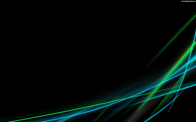 Black green blue line abstract free wallpaper for desktop - medium preview image