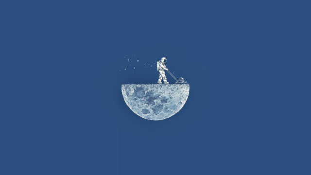 Man standing moon ski snowboard free wallpaper for desktop - medium preview image