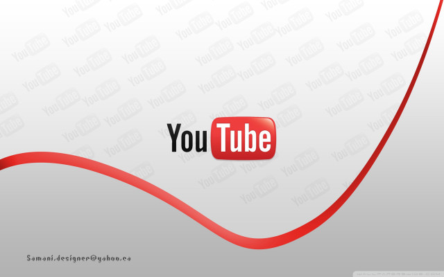 Red youtube logo red arrow #2 free wallpaper for desktop - medium preview image