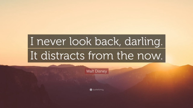 Walt disney quote sunset mountain free wallpaper for desktop - medium preview image