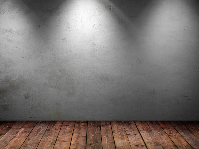 Wooden floor spotlights room interior free wallpaper for desktop - medium preview image