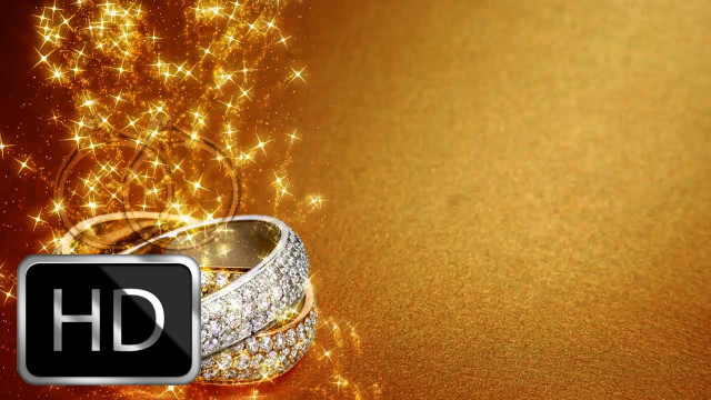 Wedding rings sparkling lights shiny free wallpaper for desktop - medium preview image