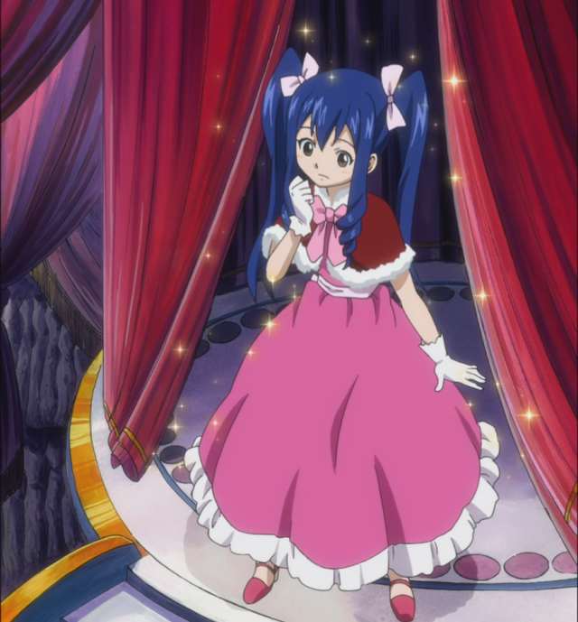 Girl pink dress red curtain free wallpaper for tablet - medium preview image