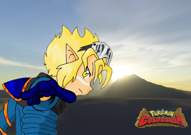 Cartoon character blue jacket yellow free wallpaper for desktop - medium preview image