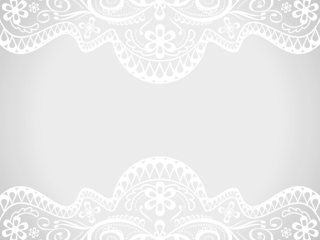 White lace floral edge text free wallpaper for desktop - medium preview image