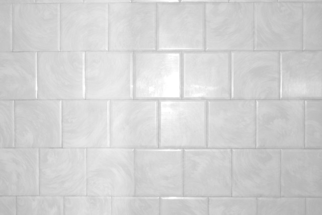 White tiled wall black white free wallpaper for desktop - medium preview image
