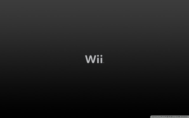 Black background wi white logo free wallpaper for desktop - medium preview image