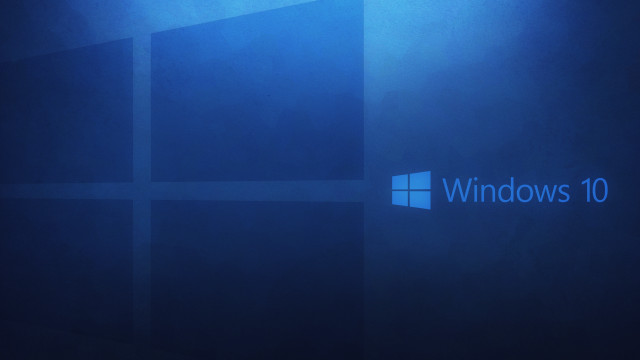 Blue wall windows10 logo ambient free wallpaper for desktop - medium preview image